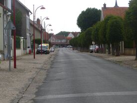 Rue des écoles - Avant travaux
