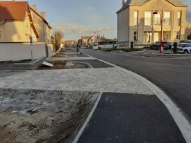 Rue des écoles - Fin des travaux