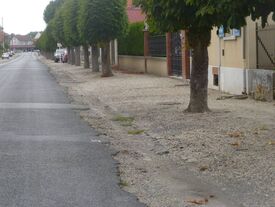 Rue des écoles - Avant travaux