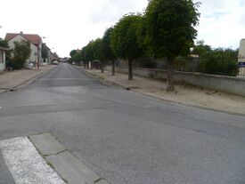 Rue des écoles - Avant travaux